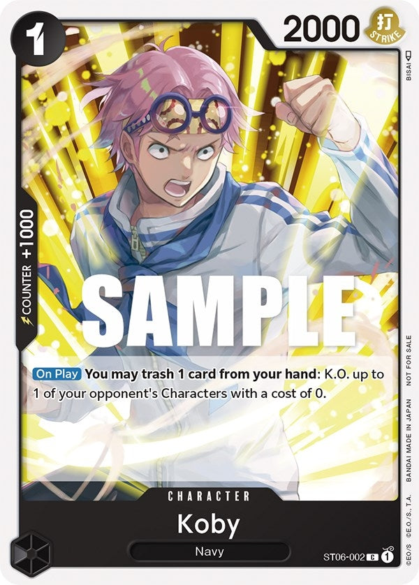 Image for Koby (Promotion Pack 2023) (ST06-002) (One Piece Promotion Cards) (OP-PR) - One Piece Card Game