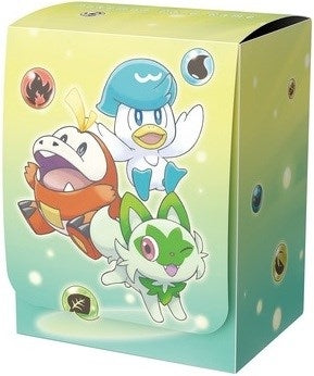 Image for Pokemon Center Japan Exclusive: Sprigatito, Fuecoco & Quaxly Deck Box - Deck Boxes