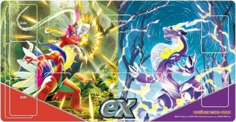 Image for Pokemon TCG: Pokemon Center Japan Exclusive Koraidon & Miraidon Playmat - Playmats
