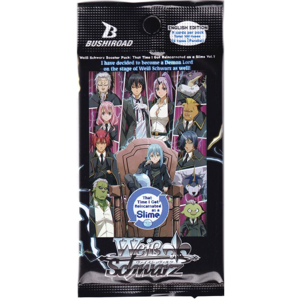 Weiss Schwarz - That Time I Got Reincarnated as a Slime Vol. 3 Booster Pack  - English