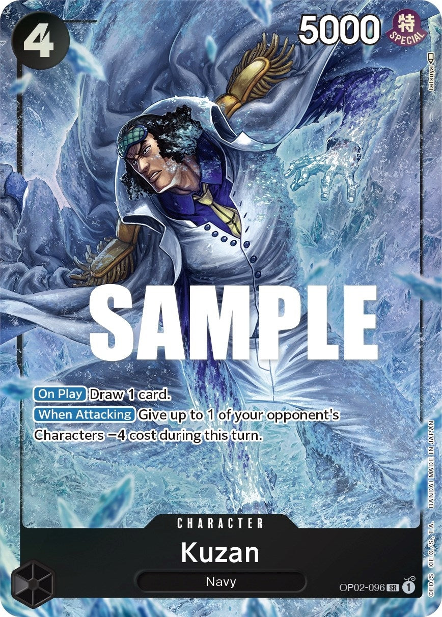 Image for Kuzan (096) (Alternate Art) (OP02-096) (Paramount War) (OP02) - One Piece Card Game