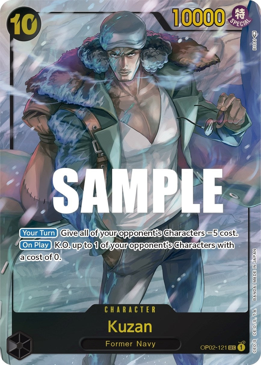 Image for Kuzan (121) (Alternate Art) (OP02-121) (Paramount War) (OP02) - One Piece Card Game