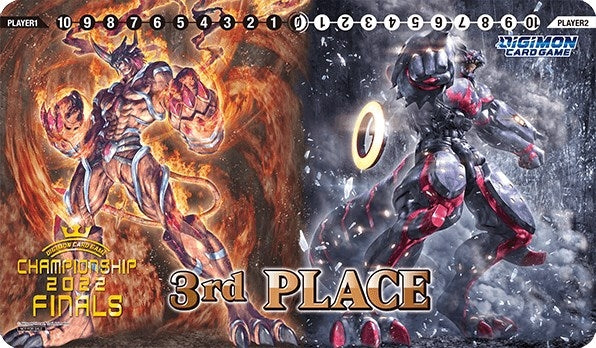 Image for Digimon Card Game: 2022 Final Championships 3rd Place Playmat - Playmats
