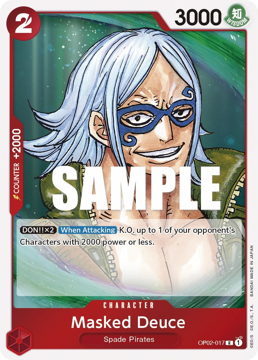 Image for Masked Deuce (OP02-017) (Paramount War) (OP02) - One Piece Card Game