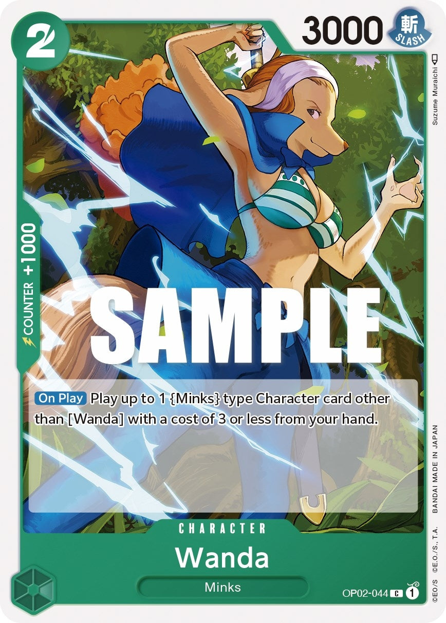 Image for Wanda (OP02-044) (Paramount War) (OP02) - One Piece Card Game