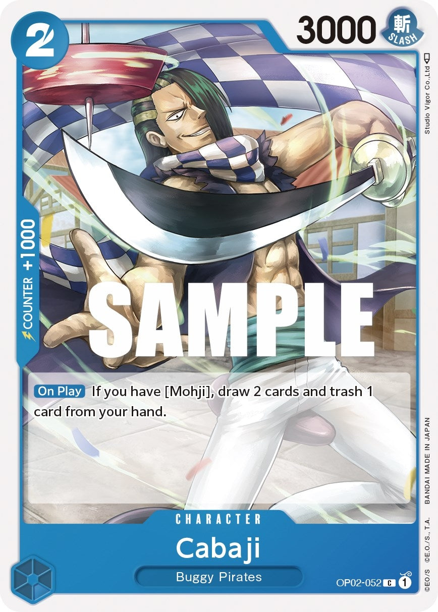 Image for Cabaji (OP02-052) (Paramount War) (OP02) - One Piece Card Game