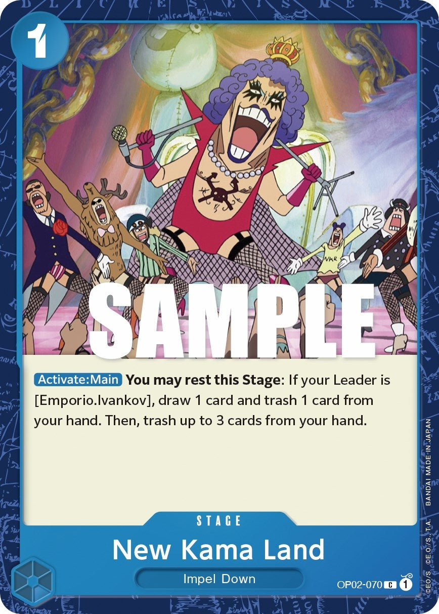 Image for New Kama Land (OP02-070) (Paramount War) (OP02) - One Piece Card Game