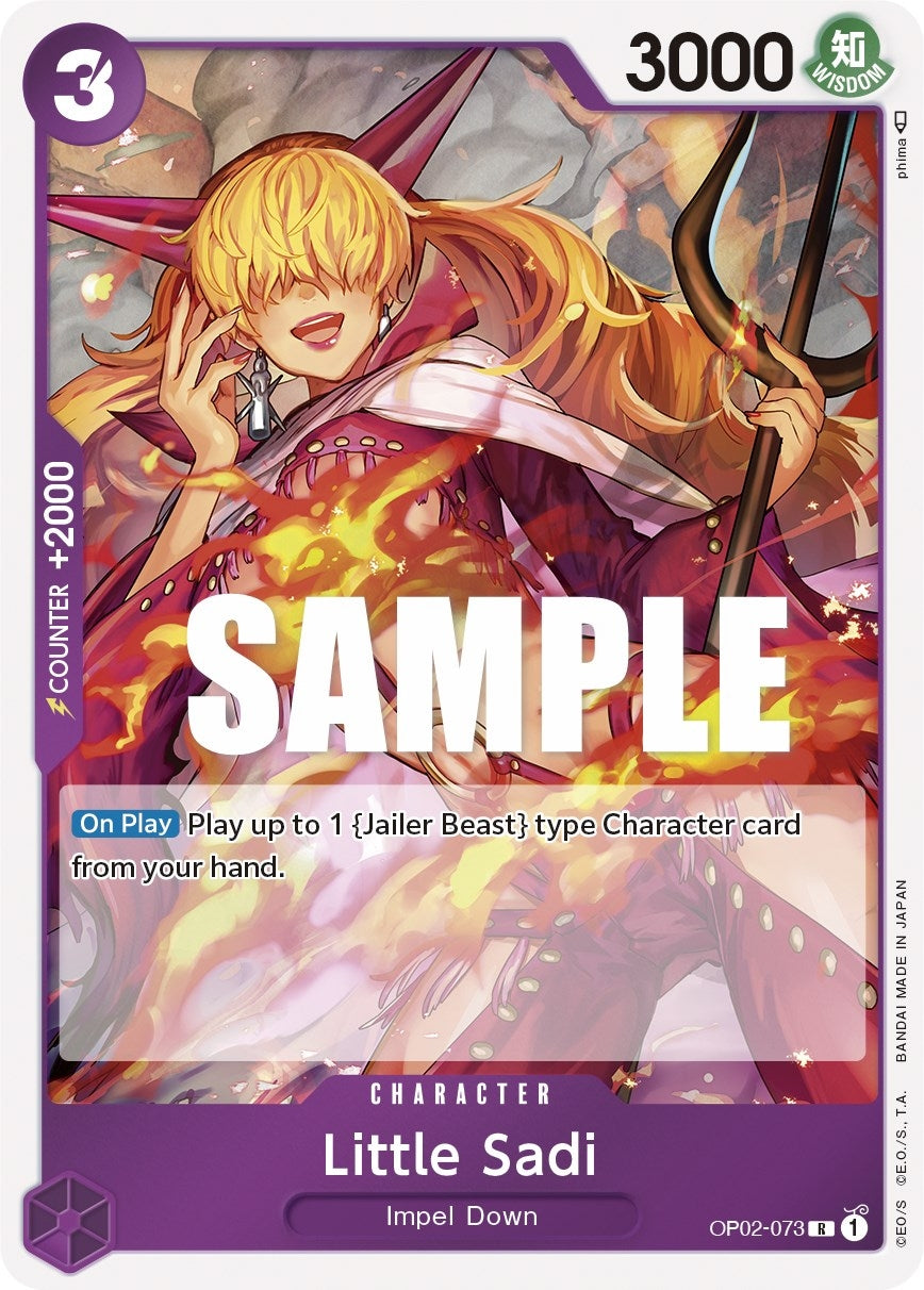 Image for Little Sadi (OP02-073) (Paramount War) (OP02) - One Piece Card Game
