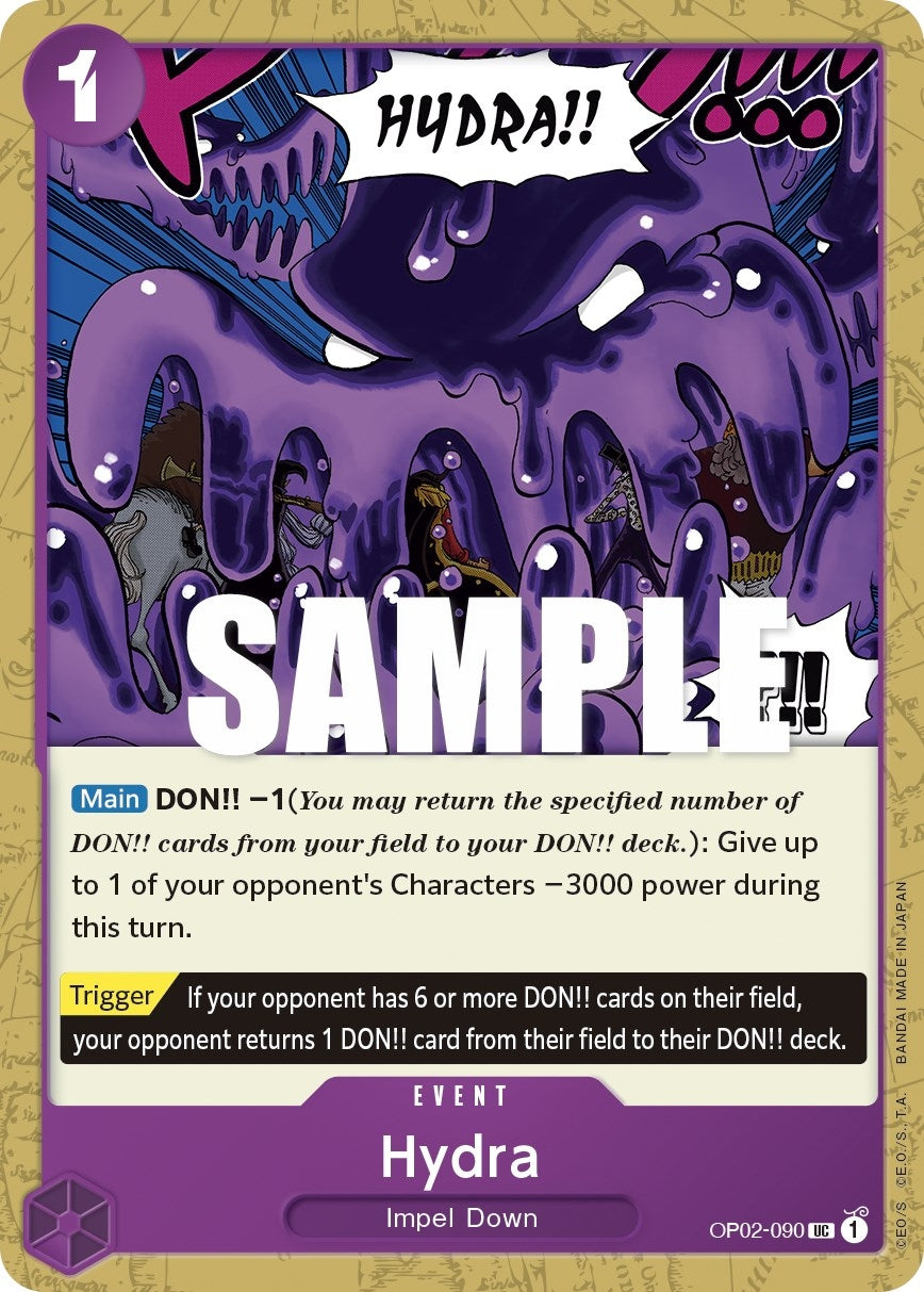 Image for Hydra (OP02-090) (Paramount War) (OP02) - One Piece Card Game