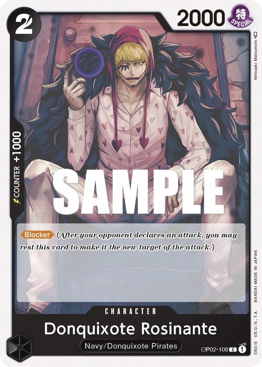 Image for Donquixote Rosinante (OP02-108) (Paramount War) (OP02) - One Piece Card Game