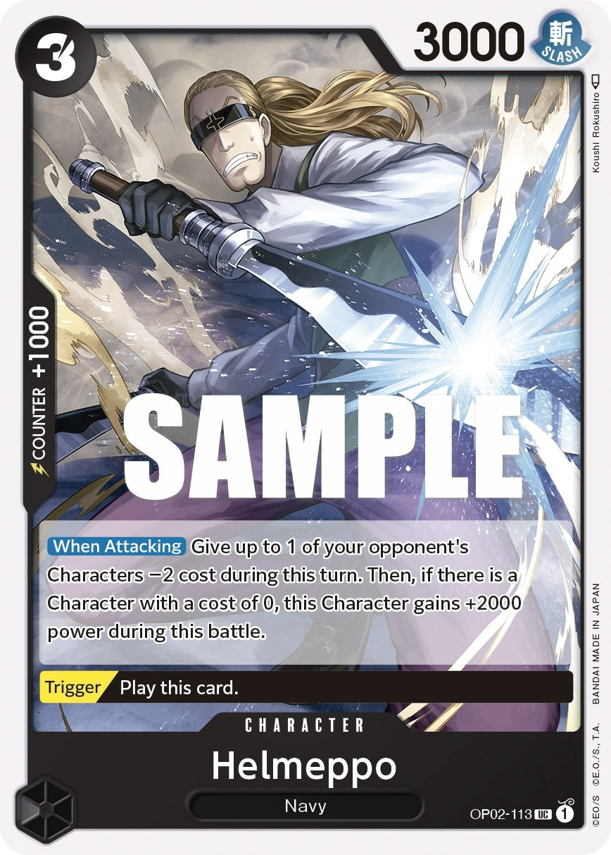 Image for Helmeppo (OP02-113) (Paramount War) (OP02) - One Piece Card Game