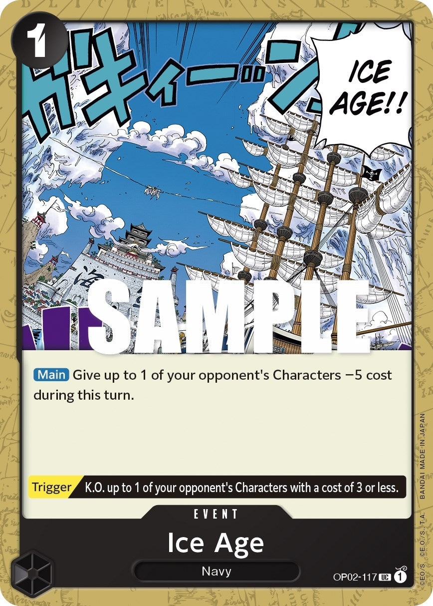 Image for Ice Age (OP02-117) (Paramount War) (OP02) - One Piece Card Game