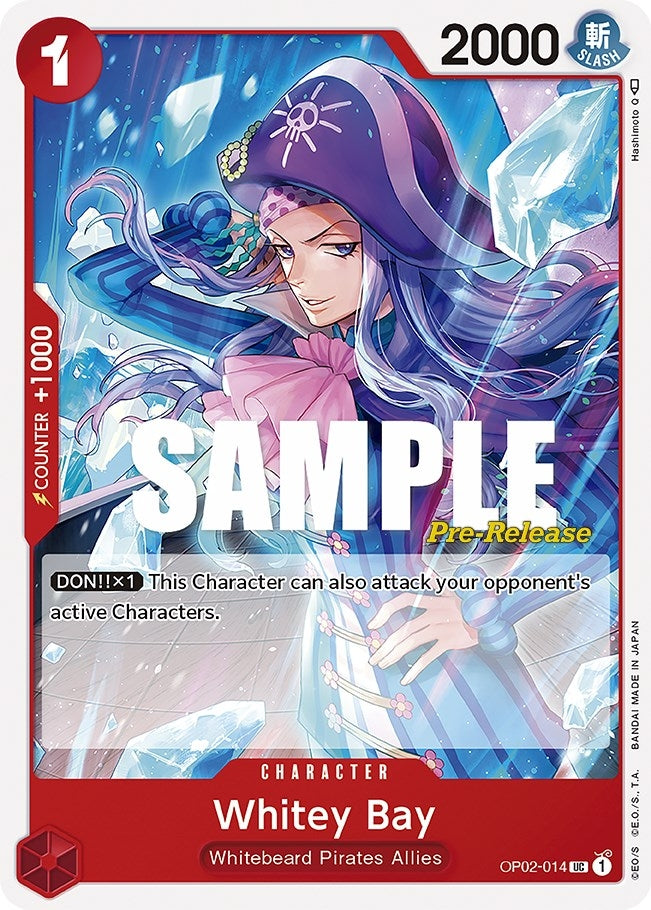 Image for Whitey Bay (OP02-014) (Paramount War Pre-Release Cards) (OP02 PRE) - One Piece Card Game