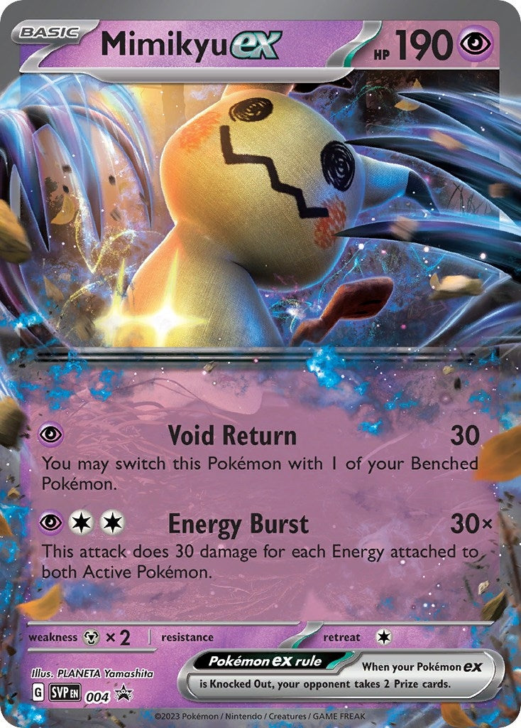 Image for Mimikyu ex - 004 (004) (SV: Scarlet & Violet Promo Cards) (SVP) - Pokemon