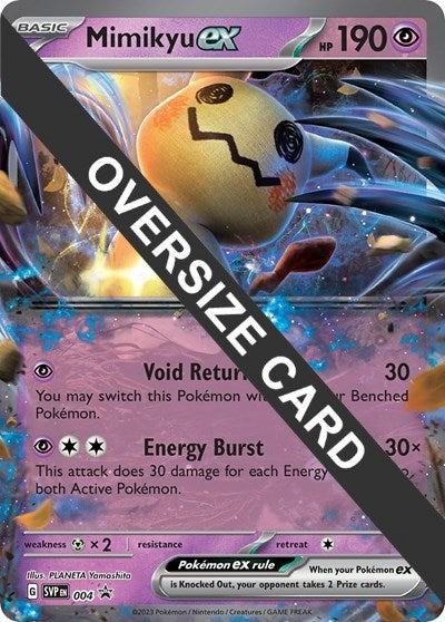 Image for Mimikyu ex (004) (Jumbo Cards) (PR) - Pokemon