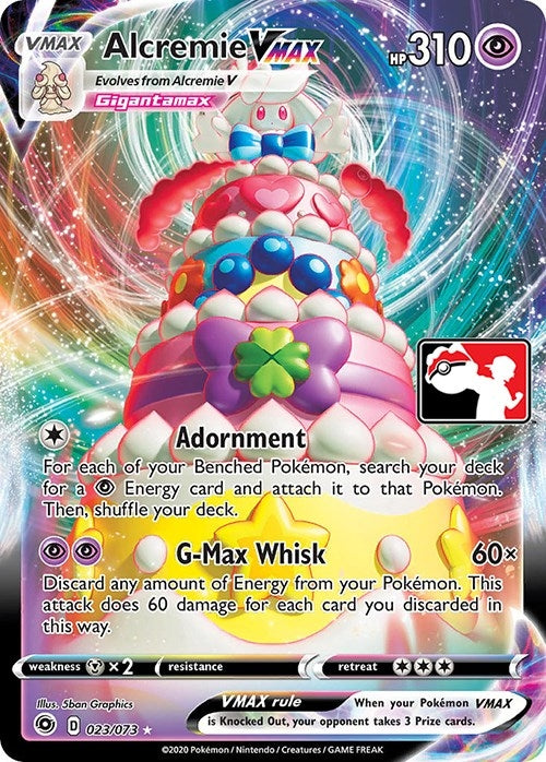 Image for Alcremie VMAX (023/073) (Prize Pack Series Cards) - Pokemon