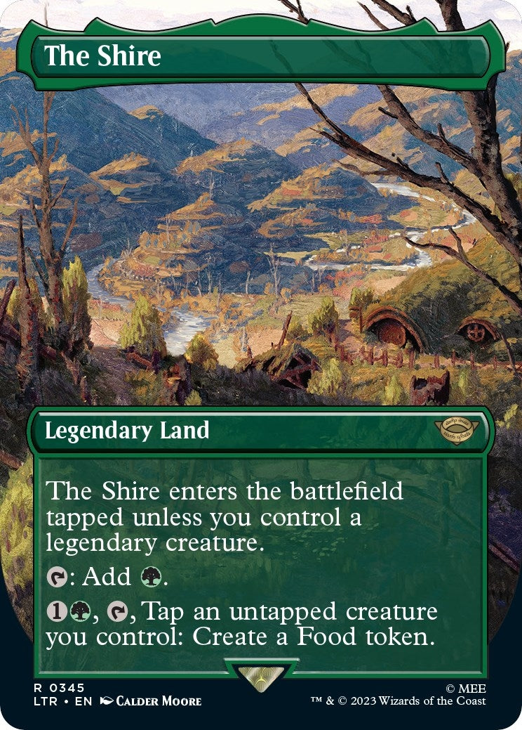 The Shire (Borderless) (345) (Universes Beyond: The Lord of the Rings: Tales of Middle-earth)