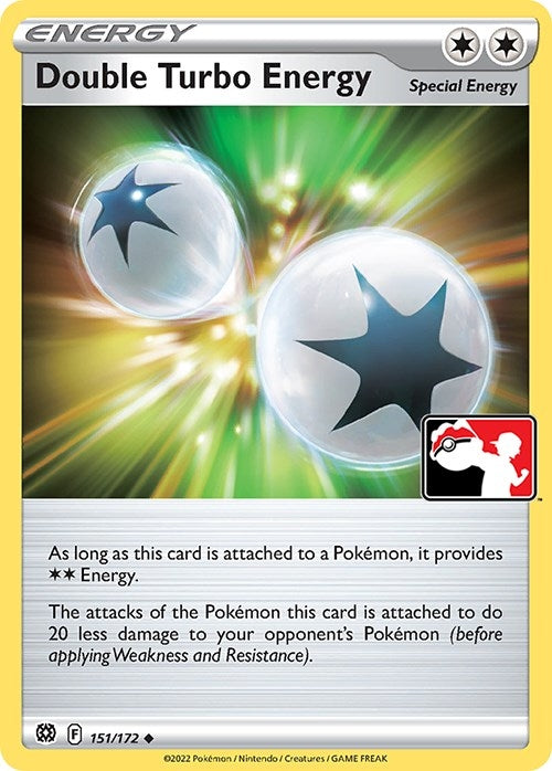 Image for Double Turbo Energy (151/172) (Prize Pack Series Cards) - Pokemon