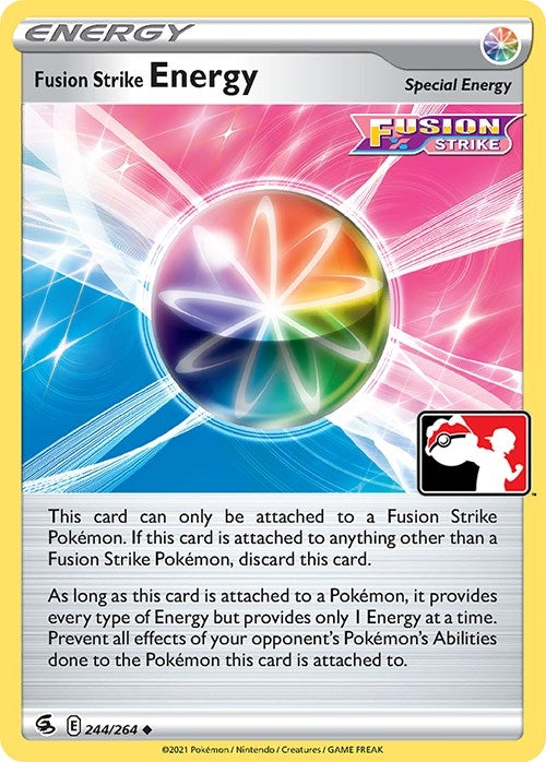 Image for Fusion Strike Energy (244/264) (Prize Pack Series Cards) - Pokemon
