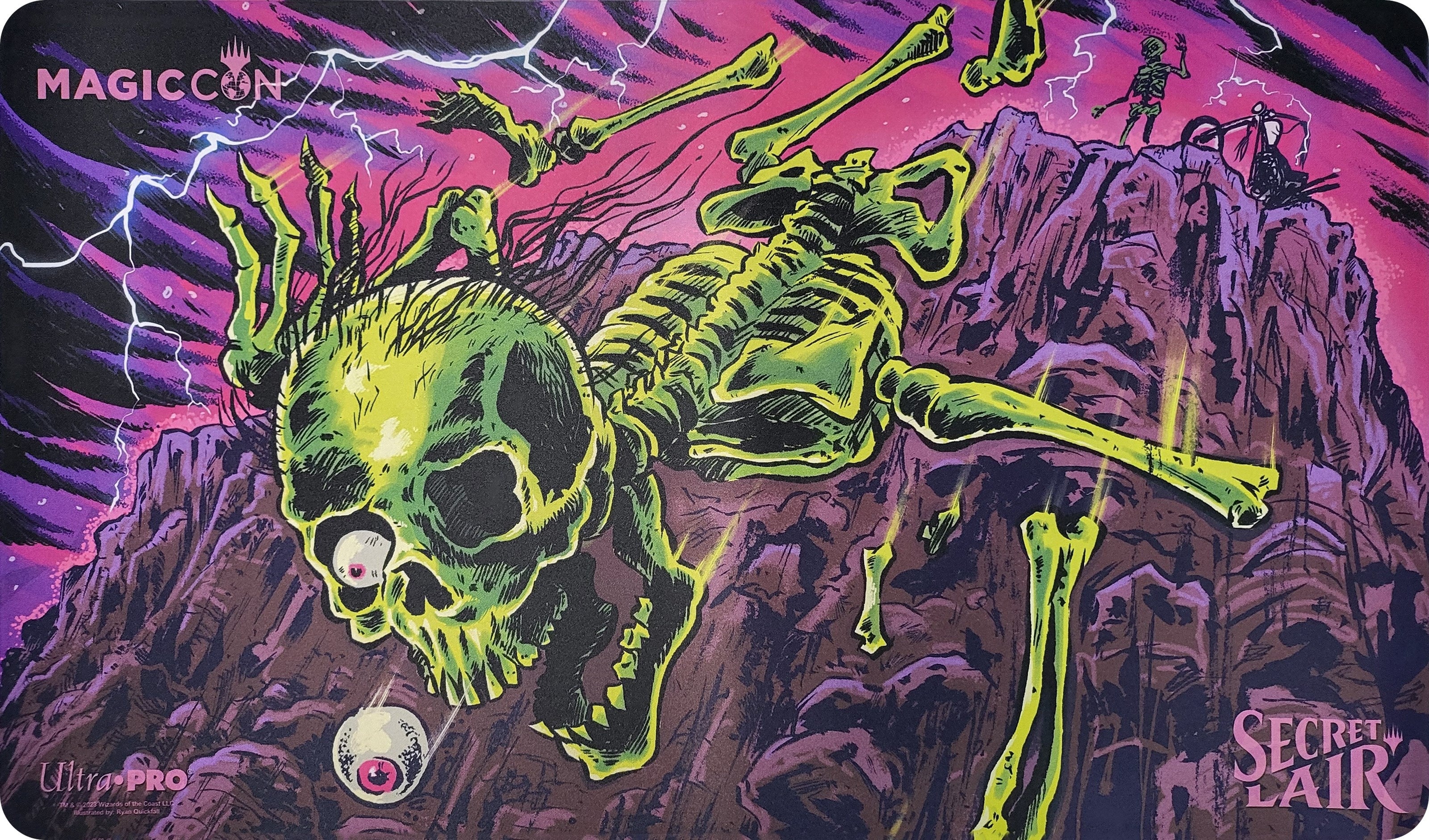 Image for Secret Lair Showdown MagicCon 2023 Fatal Push Standard Gaming Playmat for Magic: The Gathering - Playmats