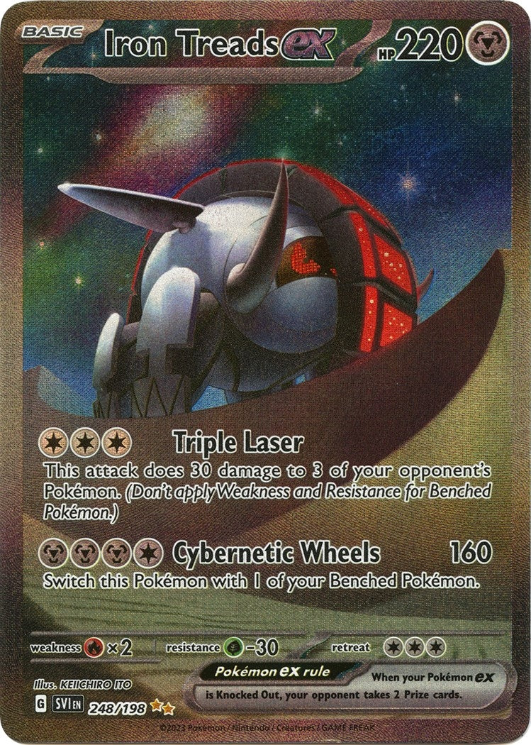 Iron Treads ex (248/198) (SV01: Scarlet & Violet Base Set)