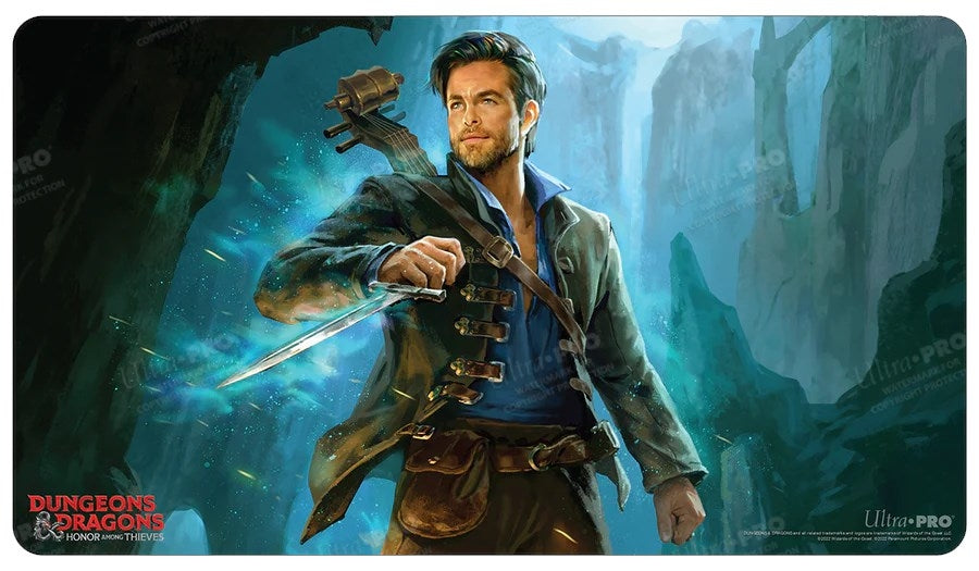 Image for Honor Among Thieves Chris Pine Standard Gaming Playmat for Dungeons & Dragons - Playmats