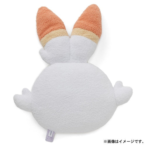 Scorbunny - Poke-Piece stuffed face cushion Pokémon Centre - PokéBox Australia