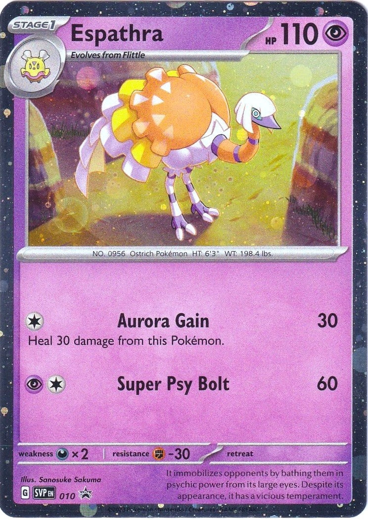 Image for Espathra - 010 (010) (SV: Scarlet & Violet Promo Cards) (SVP) - Pokemon