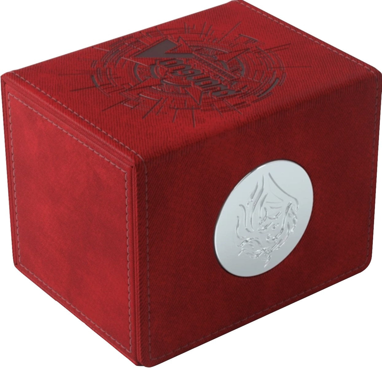 Image for Gamegenic Cardfight!! Vanguard Nation's Vault Premium Deck Box — Dragon Empire Red - Deck Boxes