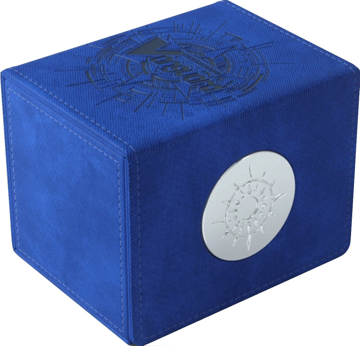 Image for Gamegenic Cardfight!! Vanguard Nation's Vault Premium Deck Box — Dark States Blue - Deck Boxes