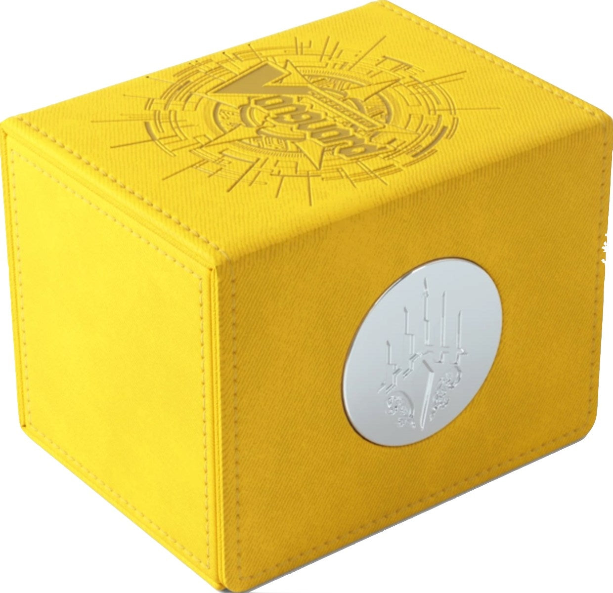 Image for Gamegenic Cardfight!! Vanguard Nation's Vault Premium Deck Box — Keter Sanctuary Yellow - Deck Boxes