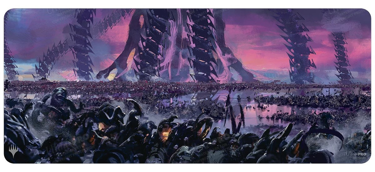 Image for March of the Machine Realm Breaker on New Phyrexia 6ft Table Playmat for Magic: The Gathering - Playmats
