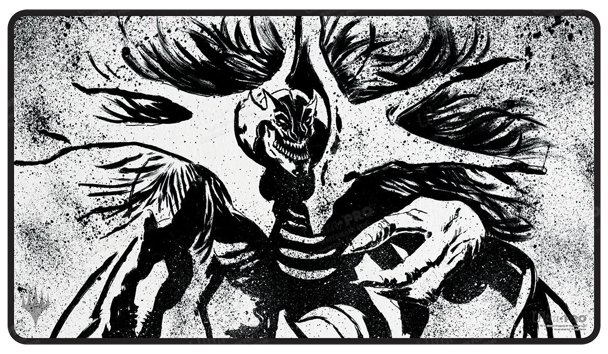 Image for March of the Machine Vorinclex Black Stitched Standard Gaming Playmat for Magic: The Gathering - Playmats