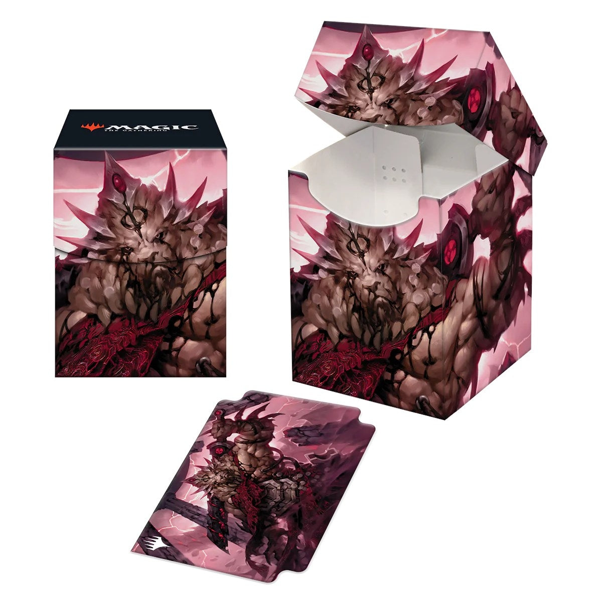 Image for March of the Machine Brimaz, Blight of Oreskos 100+ Deck Box for Magic: The Gathering - Deck Boxes