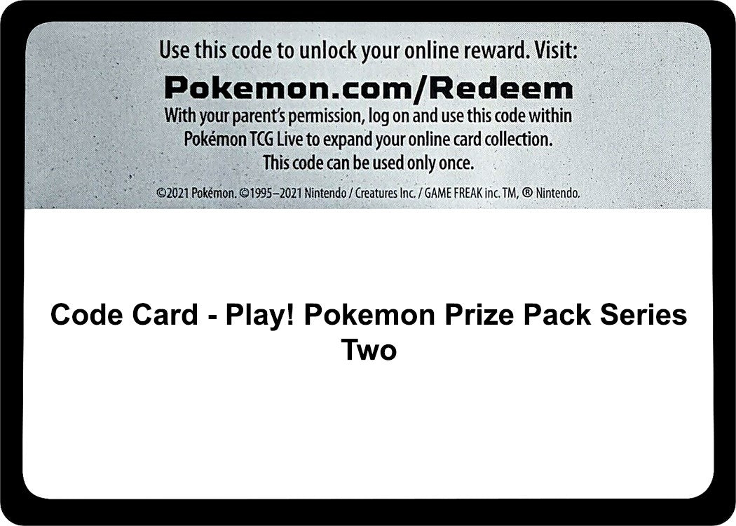 Image for Code Card - Play! Pokemon Prize Pack Series Two (Prize Pack Series Cards) - Pokemon