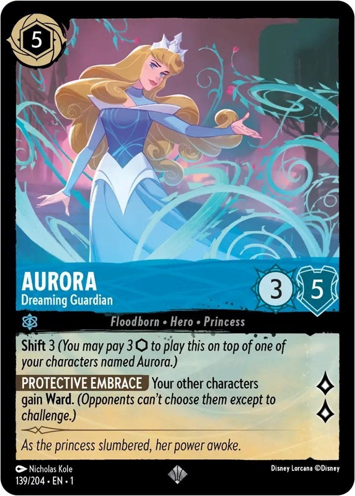 Image for Aurora - Dreaming Guardian (139/204) (The First Chapter) (1) - Disney Lorcana