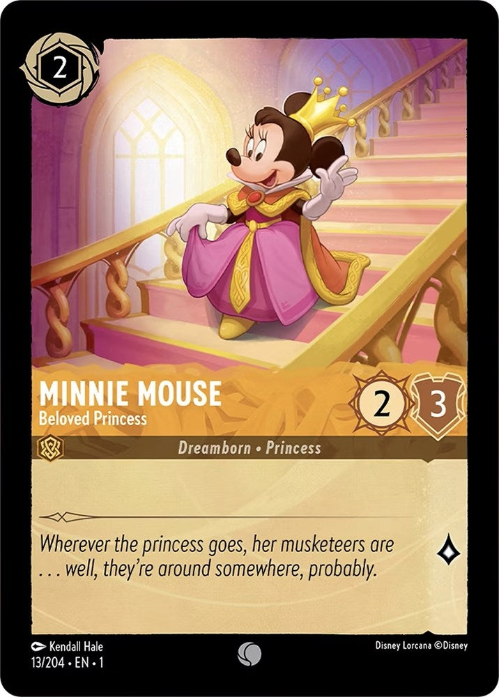 Image for Minnie Mouse - Beloved Princess (13/204) (The First Chapter) (1) - Disney Lorcana