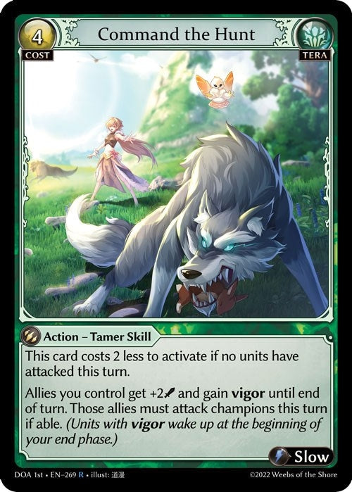Image for Command the Hunt (269) (Dawn of Ashes 1st Edition) (DOA 1st) - Grand Archive TCG