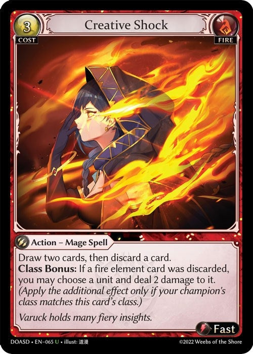 Image for Creative Shock (065) (Dawn of Ashes Starter Decks) (DOASD) - Grand Archive TCG