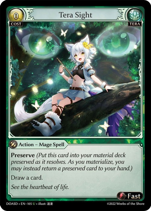 Image for Tera Sight (105) (Dawn of Ashes Starter Decks) (DOASD) - Grand Archive TCG