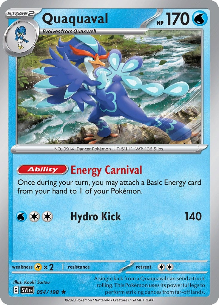 Image for Quaquaval (054/198) (Deck Exclusives) (PR) - Pokemon