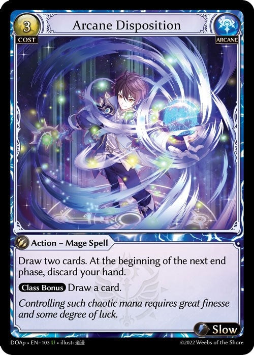 Image for Arcane Disposition (103) (Dawn of Ashes Prelude) (DOAp) - Grand Archive TCG