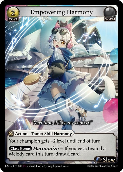 Image for Empowering Harmony (002) (Promotional Cards) (P) - Grand Archive TCG