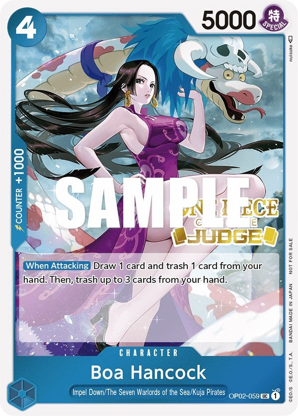 Image for Boa Hancock (Judge) (OP02-059) (One Piece Promotion Cards) (OP-PR) - One Piece Card Game