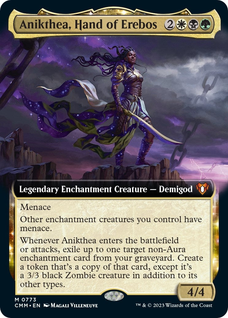 Anikthea, Hand of Erebos (Extended Art) (773) (Commander Masters)