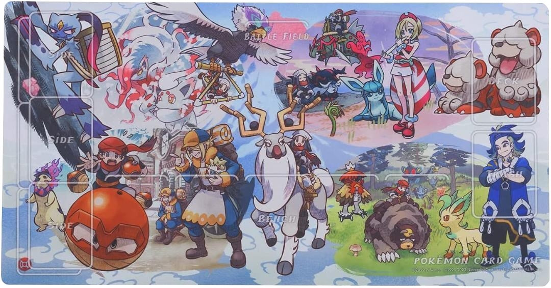 Image for Pokemon TCG: Pokemon Center Japan Exclusive Hisui Days Playmat - Playmats