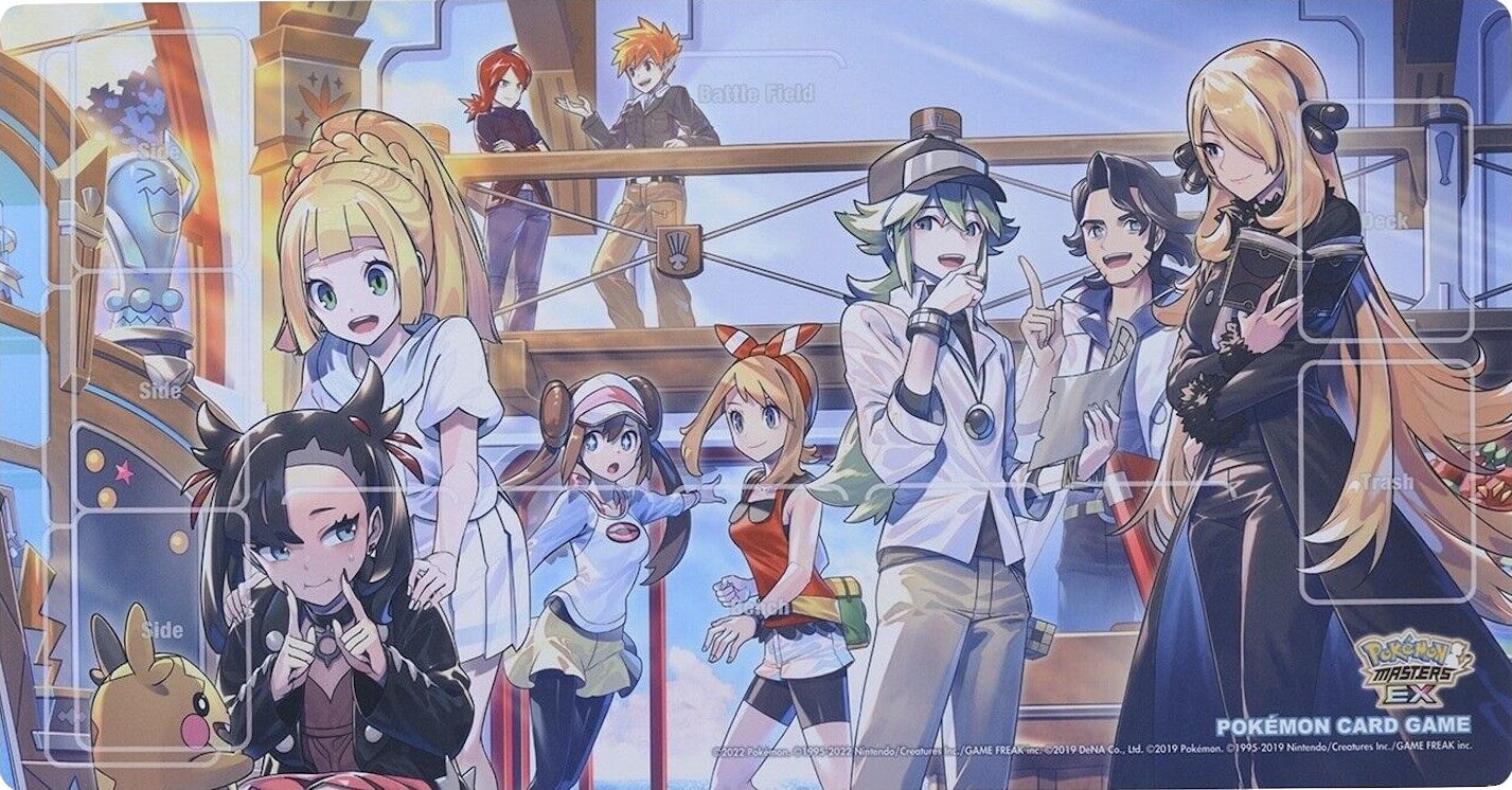 Image for Pokemon TCG: Pokemon Center Japan Exclusive Trainer Salon Masters EX Playmat - Playmats