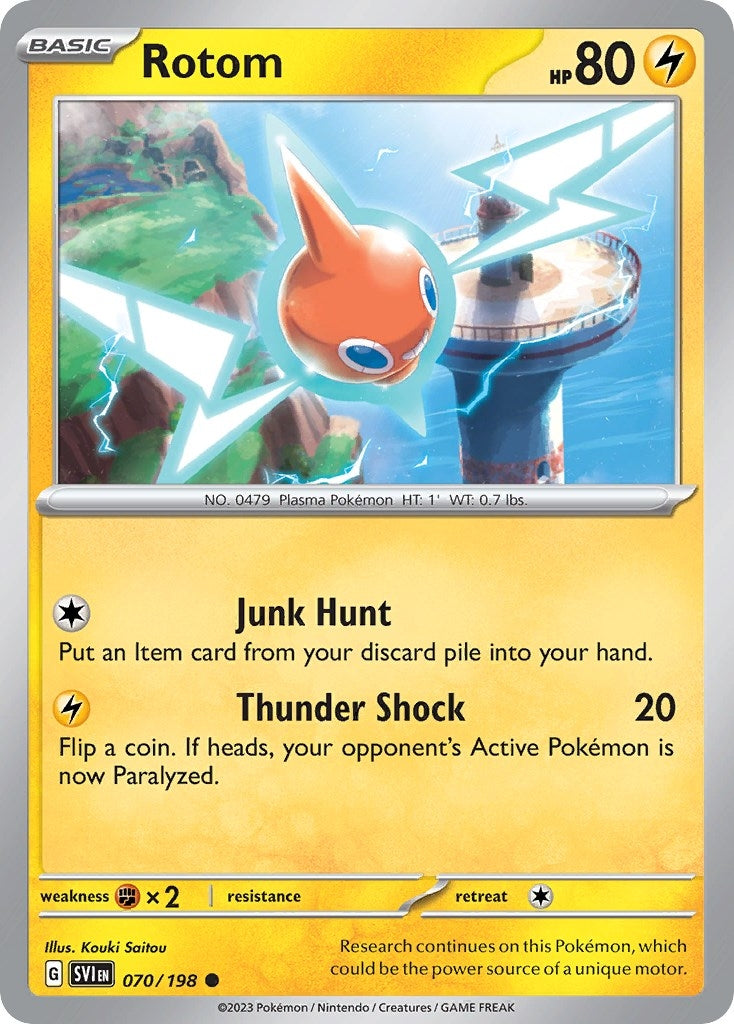 Image for Rotom - 070/198 (Cosmos Holo) (070/198) (Miscellaneous Cards & Products) (MCAP) - Pokemon