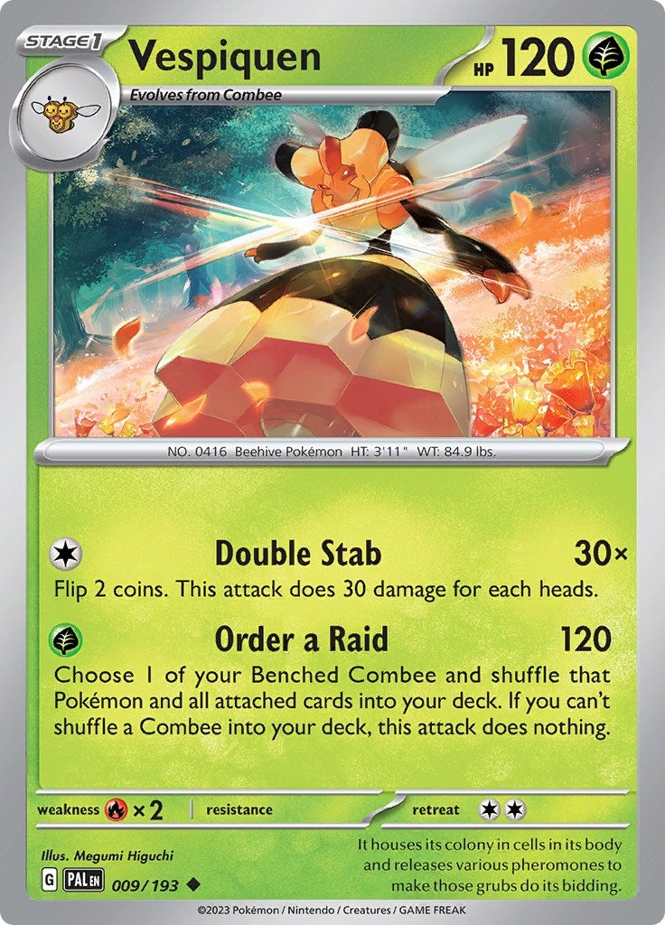 Image for Vespiquen (009/193) (SV02: Paldea Evolved) - Pokemon