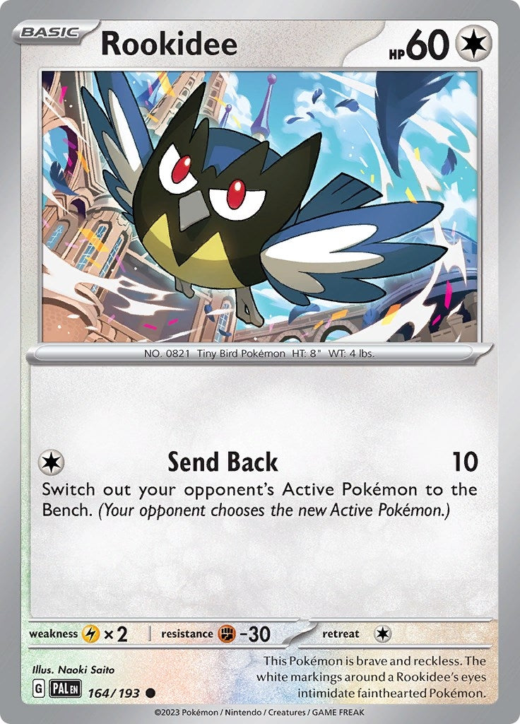 Image for Rookidee (164/193) (SV02: Paldea Evolved) - Pokemon